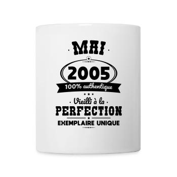 20th Anniversary - May 2005 Perfection - Mug - white - Front