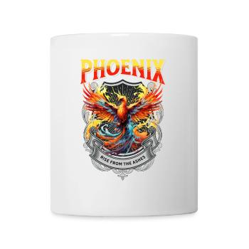 Phénix Phénix Feu Flammes Oiseau Mythologie - Mug blanc - blanc - Devant