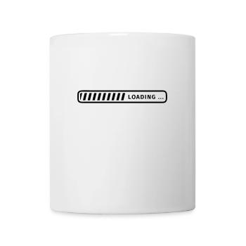 barre de progression - Mug blanc - blanc - Devant