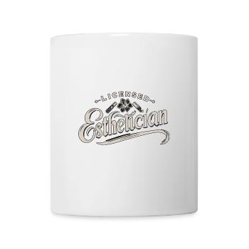 Lizensierte Kosmetikerin - Tasse - Weiß - Vorne