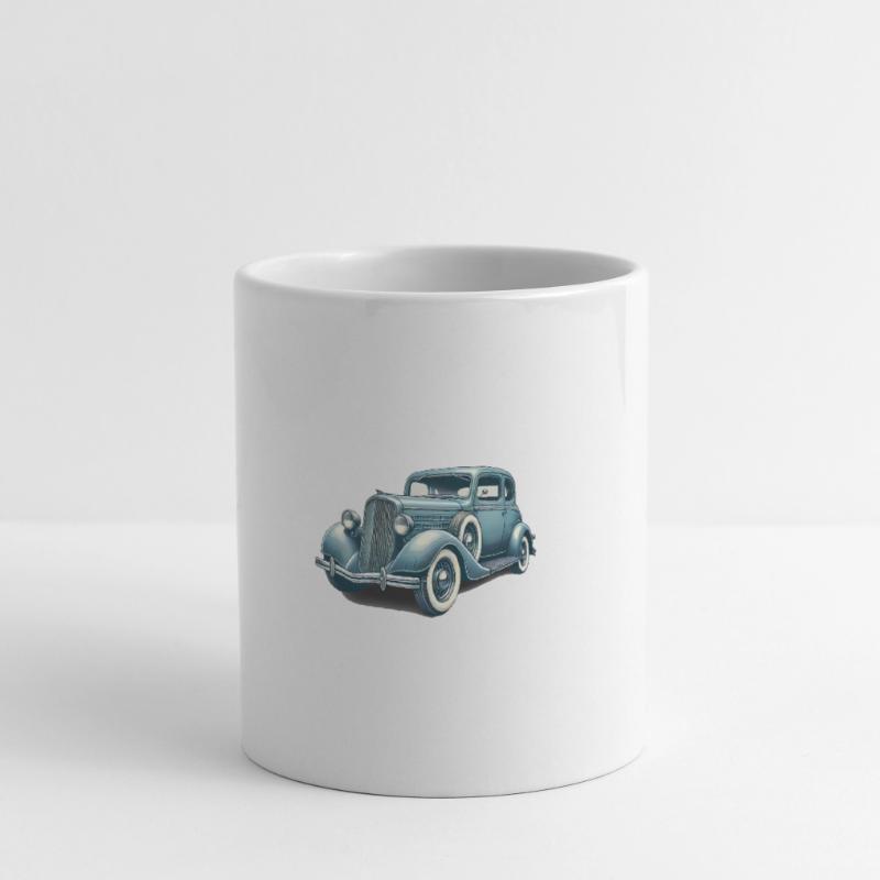 Oldtimer Oldtimer Illustration Tasse