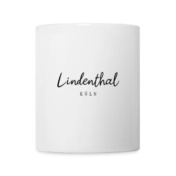 Köln Lindenthal Veedel Stadtteil Bezirk Kölsch - Tasse - Weiß - Vorne