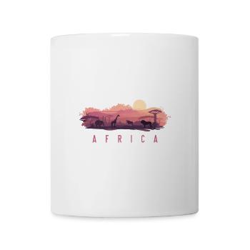 Afrika Landschaft Sahara Wüste Wildnis - Tasse - Weiß - Vorne