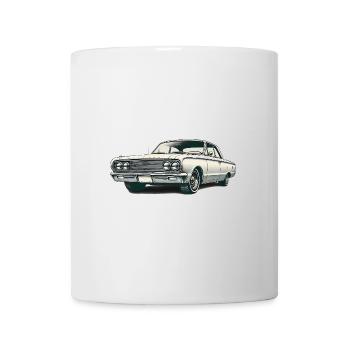 Classic Car Vintage Design Tee - Mug - white - Front