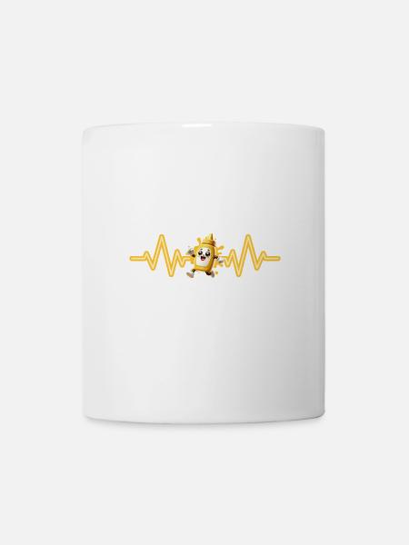 Senf - Tasse - Weiß