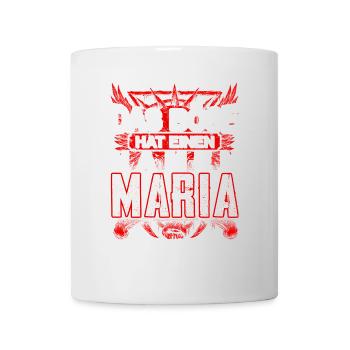 MARIA - böse - Tasse - Weiß - Vorne