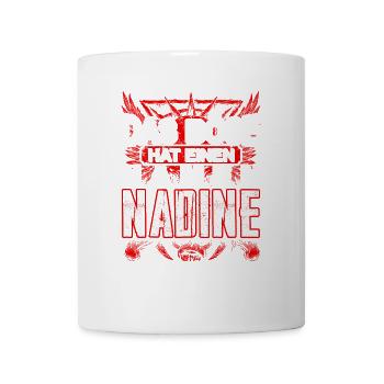 NADINE - böse - Tasse - Weiß - Vorne