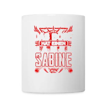 SABINE - böse - Tasse - Weiß - Vorne