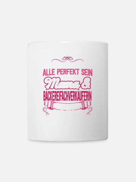 Bäckereifachverkäuferin Bäckerin Geschenk Mama - Tasse - Weiß