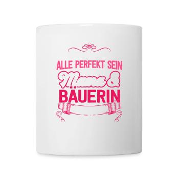 BÄUERIN - Mama - Tasse - Weiß - Vorne