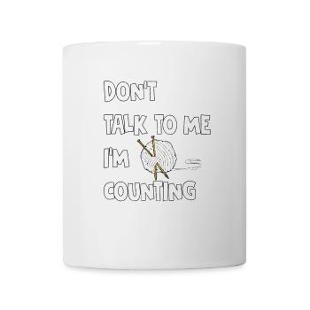 Crochet - Funny - Gift idea - Mug - white - Front
