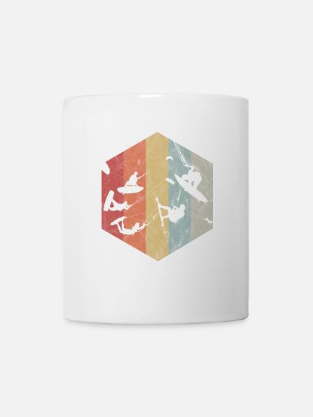 Retro kiting - Mug - white