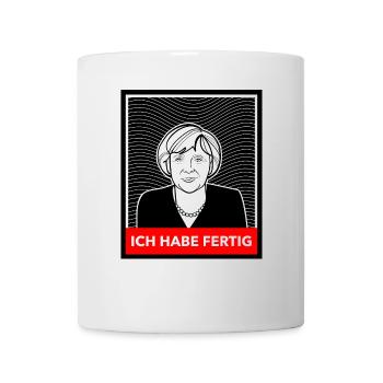 Ich habe fertig - Tasse - Weiß - Vorne