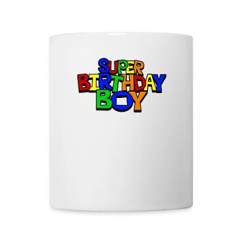 Super Birthday Boy - Mug - white - Front