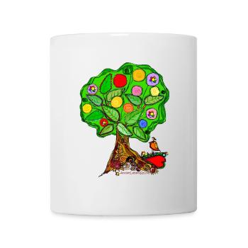 LebensBaum - Tasse - Weiß - Vorne