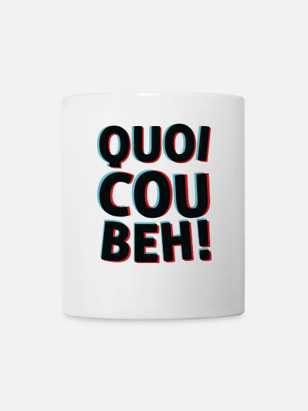 Humour Quoicoubeh t'as les cramptés ? Apayinye - Mug blanc - blanc
