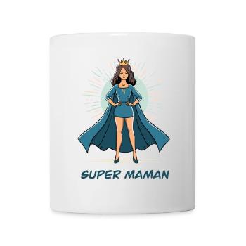 Super Maman français - Mug blanc - blanc - Devant