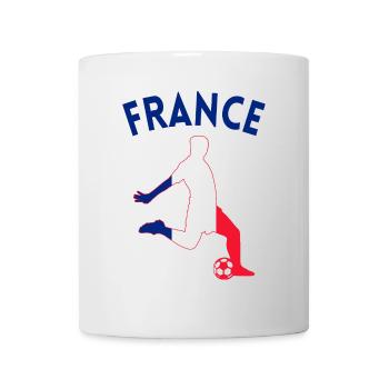 Idée cadeau Football Supporter France - Mug blanc - blanc - Devant