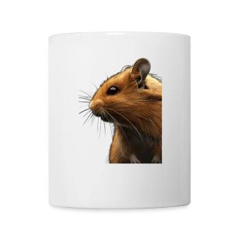 Hamster - Tasse - Weiß - Vorne