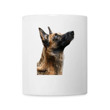 Belgischer Malinois - Tasse - Weiß - Vorne