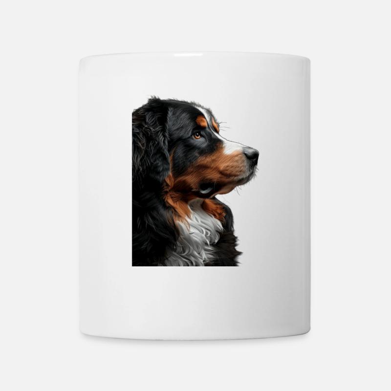 Berner Sennenhund - Tasse - Weiß
