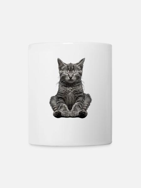 Katze - Tasse - Weiß