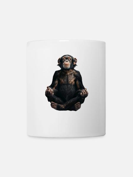 Chimpanzé - Mug blanc - blanc