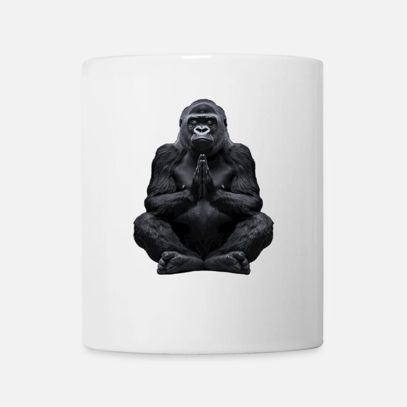 Gorille - Mug blanc - blanc