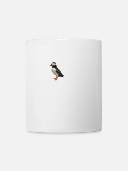 Macareux - Mug blanc - blanc