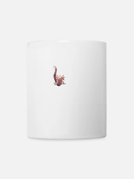 Axolotl - Tasse - Weiß