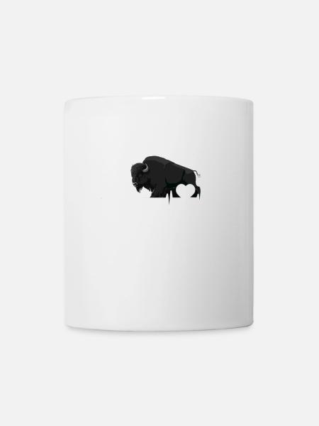 Bison - Tasse - Weiß