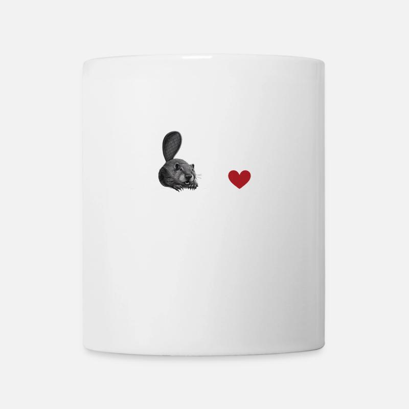 Biber - Tasse - Weiß