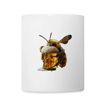 Biene - Tasse - Weiß - Vorne