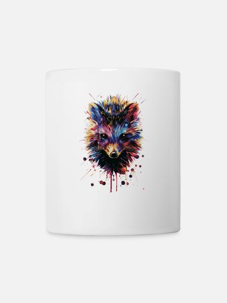 Igel - Tasse - Weiß