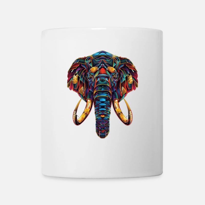 Mammut - Tasse - Weiß