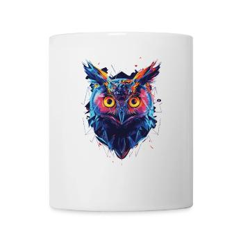 Hibou - Mug blanc - blanc - Devant