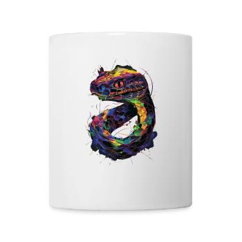 Serpent - Mug blanc - blanc - Devant
