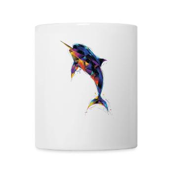 Narwal - Tasse - Weiß - Vorne
