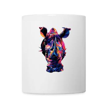 Nashorn - Tasse - Weiß - Vorne