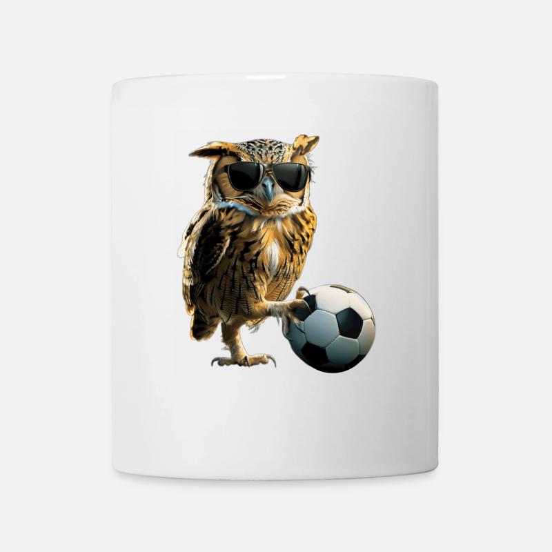 Hibou - Mug blanc - blanc