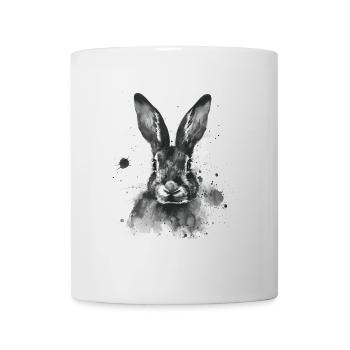 Kaninchen - Tasse - Weiß - Vorne