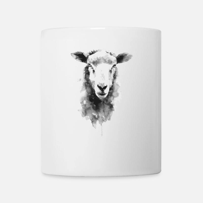 Schaf - Tasse - Weiß