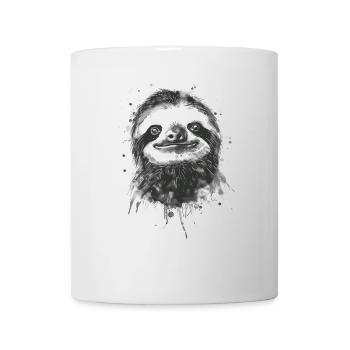 Faultier - Tasse - Weiß - Vorne