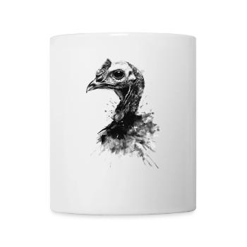 Truthahn - Tasse - Weiß - Vorne
