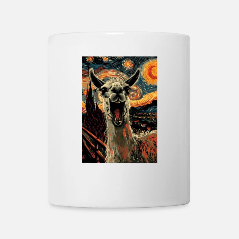 Lama - Tasse - Weiß