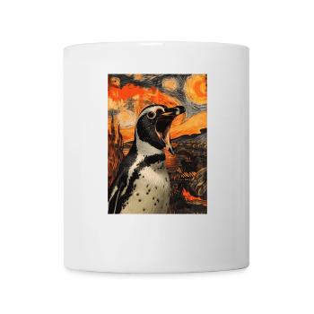 Pinguin - Tasse - Weiß - Vorne