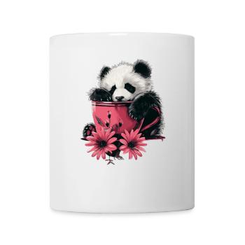 Panda - Mug blanc - blanc - Devant