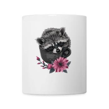 Raton laveur - Mug blanc - blanc - Devant