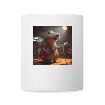Wasserschwein - Tasse - Weiß - Vorne