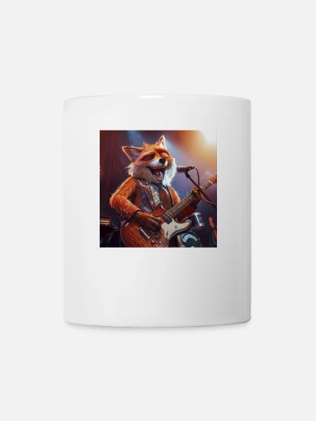Fuchs - Tasse - Weiß